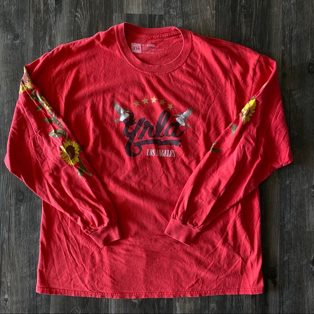 Young & Reckless Sunflower/Rose Long-sleeve